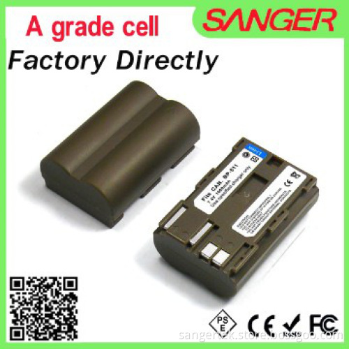 For Canon BP511 digital camera battery with factory price.